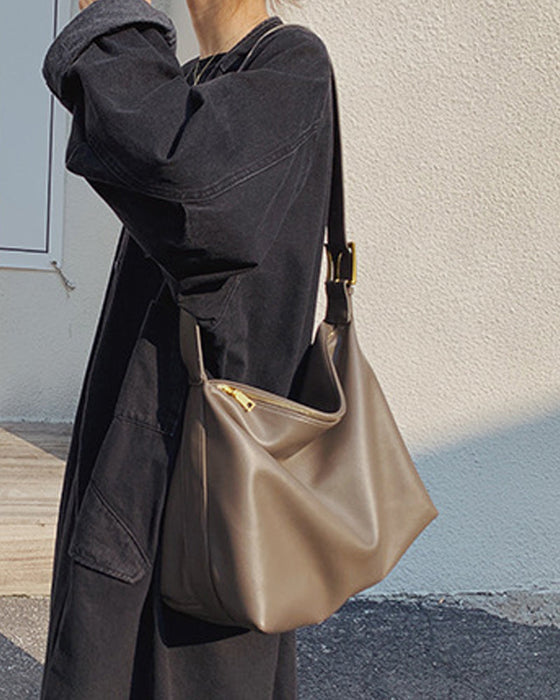 Torba na ramię z suwakiem