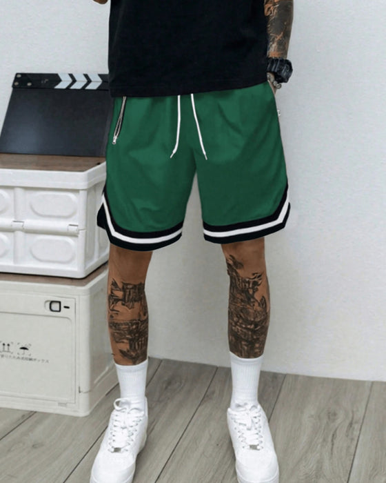Szorty Męskie Sportowe Ze Sznurkiem