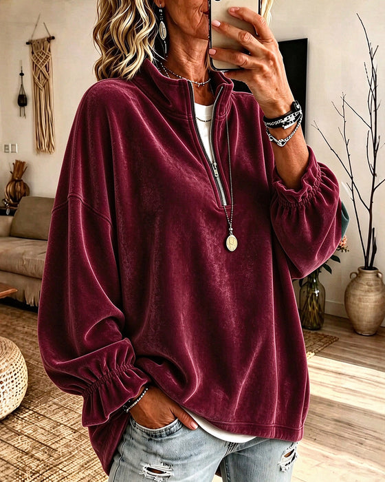 Bluza Golf Zamek Błyskawiczny