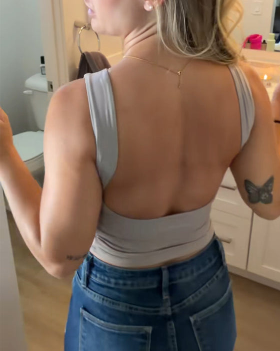 Tank Top Bezszwowa Warstwa Bazowa