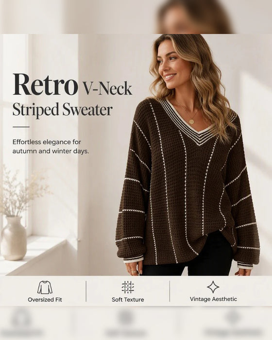 Sweter Sweter Casual Luźny Krój Pasek