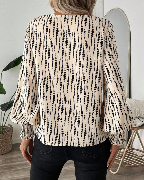 Bluzka V-Neck Casual