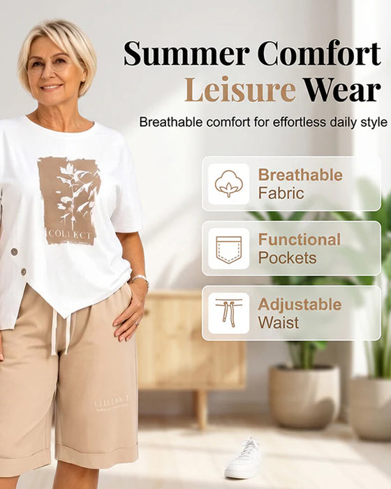 Set Krótki Rękaw T-Shirt I Szorty