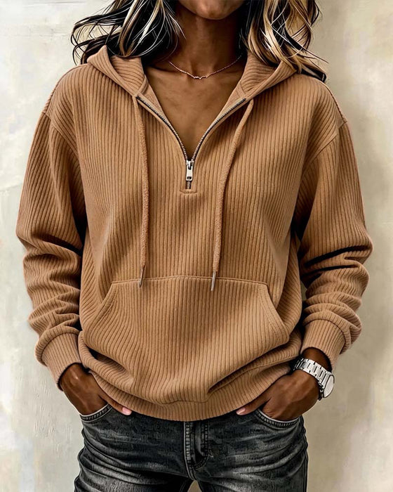 Hoodie Moda Długi Rękaw