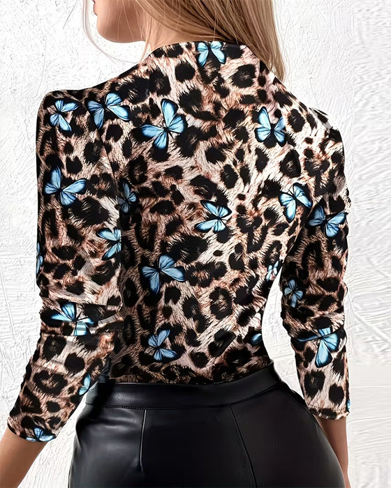 Top Leopardzi Motyl Trendy