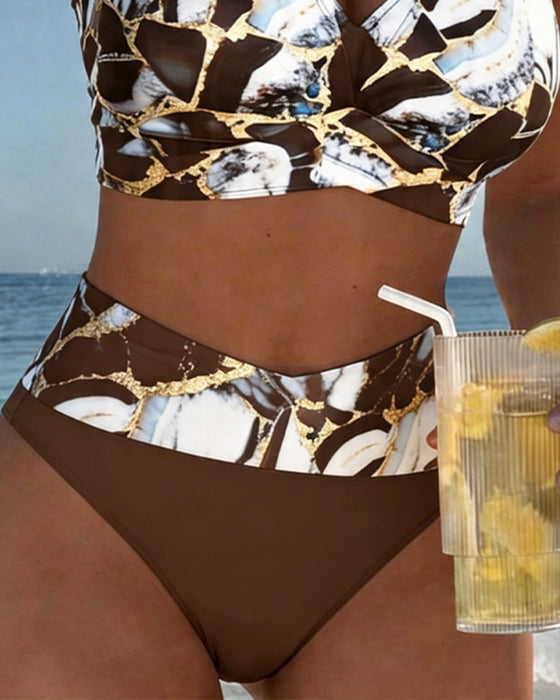 Bikini Pasek Wycięcie Projektantki