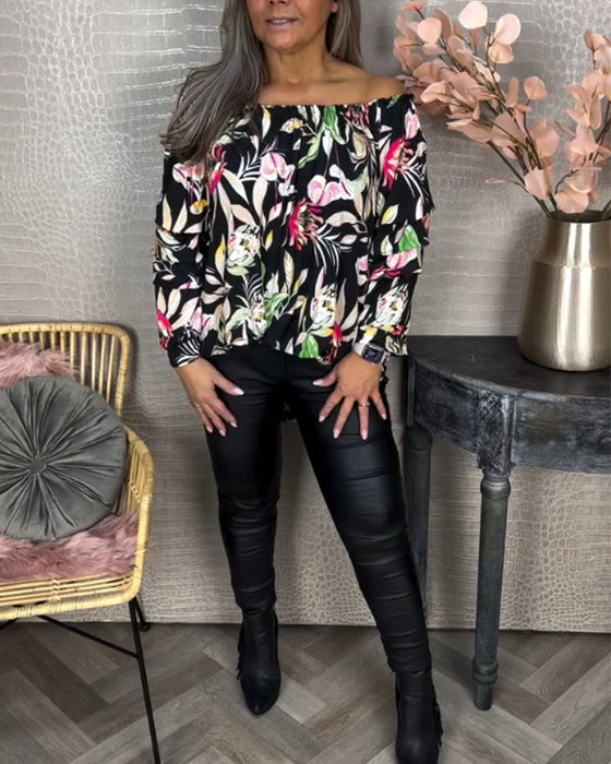 Bluzka z ciekawym nadrukiem