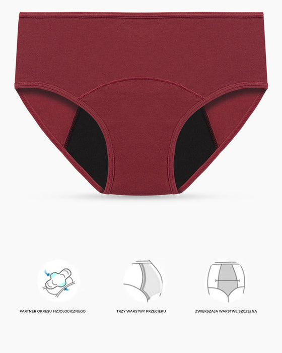 Nieprzeciekająca bielizna fizjologiczna plus size