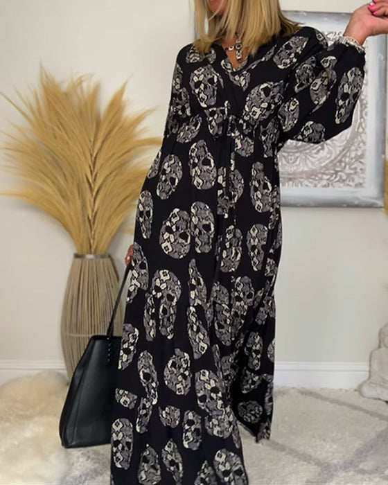 Modna luźna sukienka