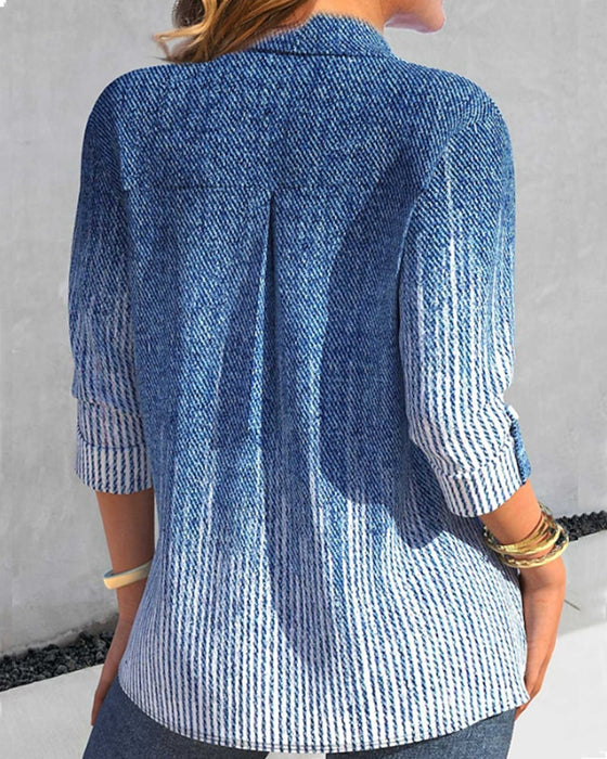 Bluzki piersiowe z kieszenią