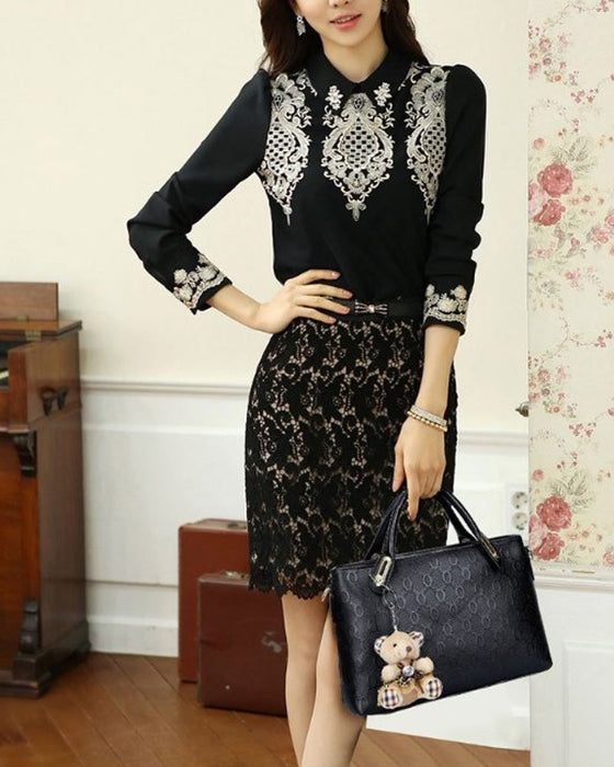 Czteroczęściowy zestaw torebek