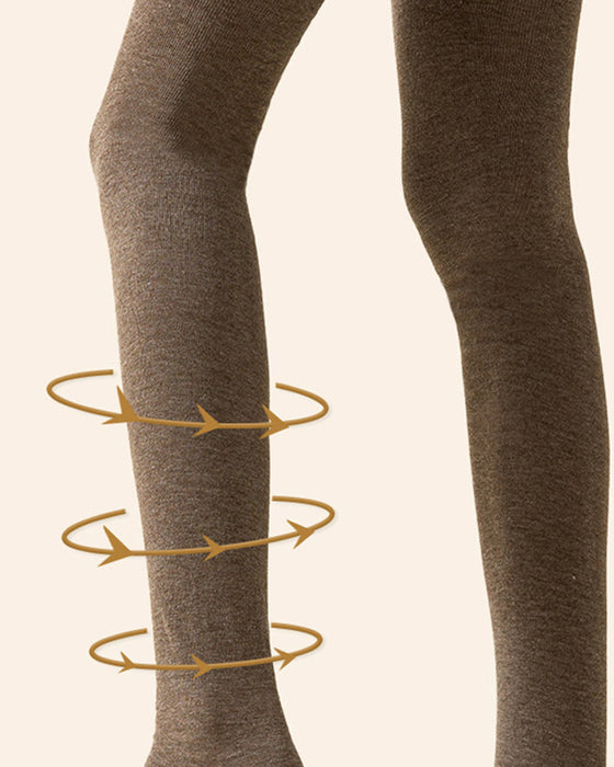 Pogrubione wysokie pończochy