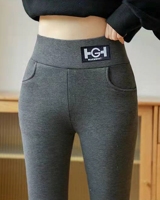 Legginsy z pluszową podszewką