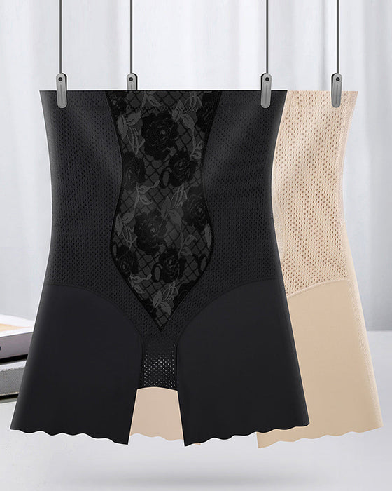 Majtki z wysokim stanem modelujące brzuch i biodra