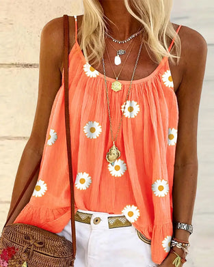 Cami Top Camisole Drukowany