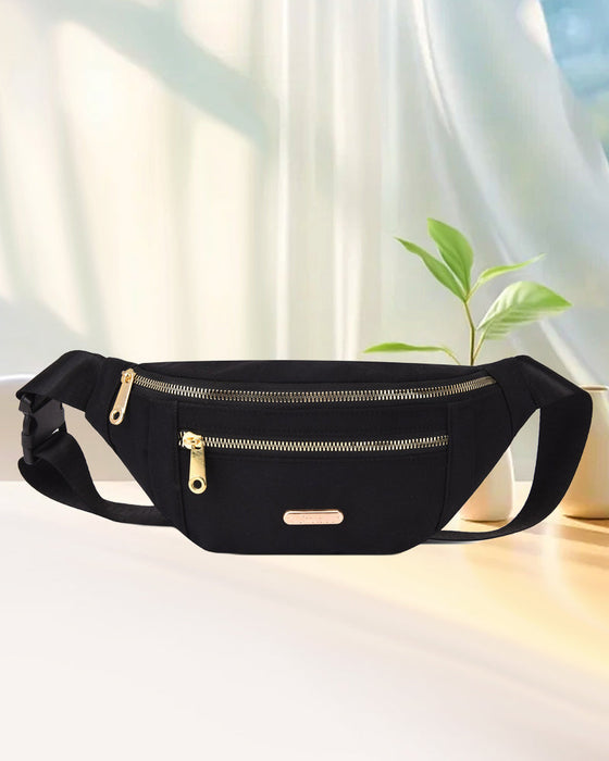 Modna jednokolorowa torba na ramię