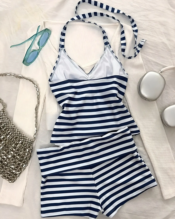 Tankini Boy Short Pasek