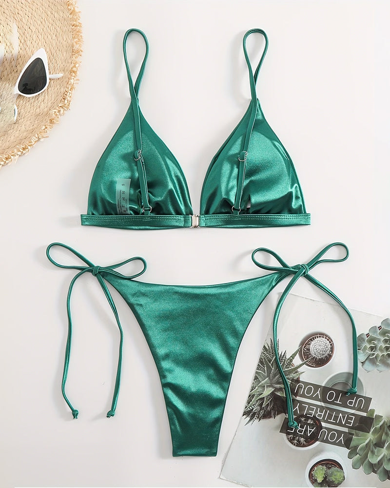 Bikini Satyna Tankini Seksowny