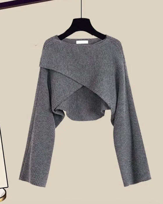 Trzyczęściowy zestaw cross w jednolitym kolorze