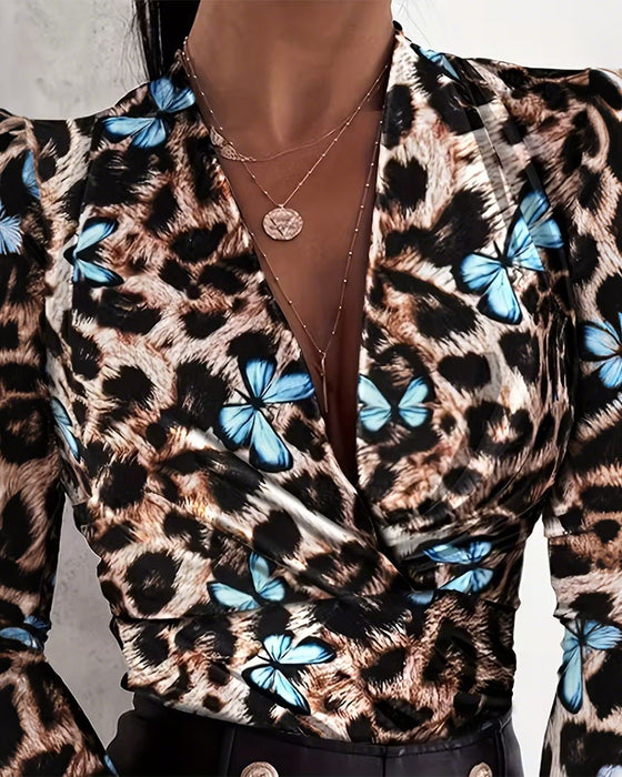 Top Leopardzi Motyl Trendy