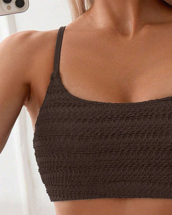 Bikini Seksowny Dwuczęściowy Szelki
