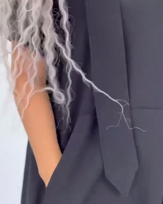 Sukienka Jednokolorowa Bluza Z Kapturem Casual