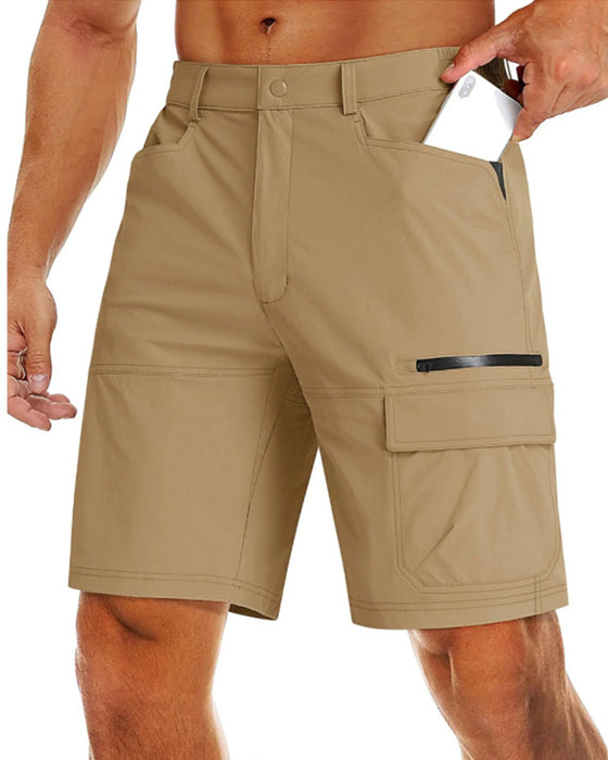 Męskie Spodnie Terenowe Kieszeń Kargo Casual