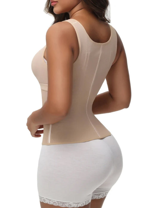 Modelujący Biustonosz Z Potrójnym Zapięciem