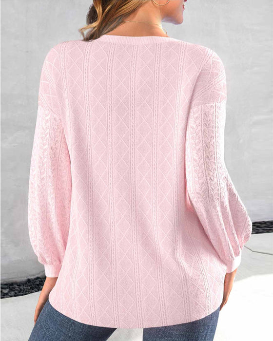 Prosta bluza zapinana na guziki w jednolitym kolorze