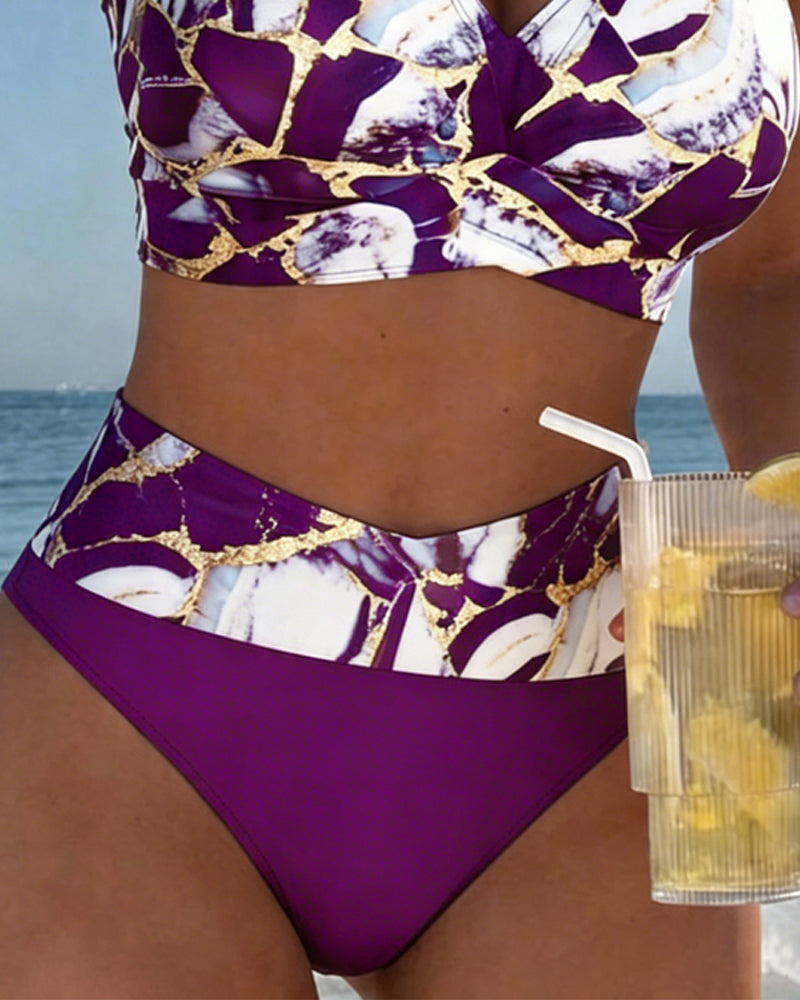 Bikini Pasek Wycięcie Projektantki