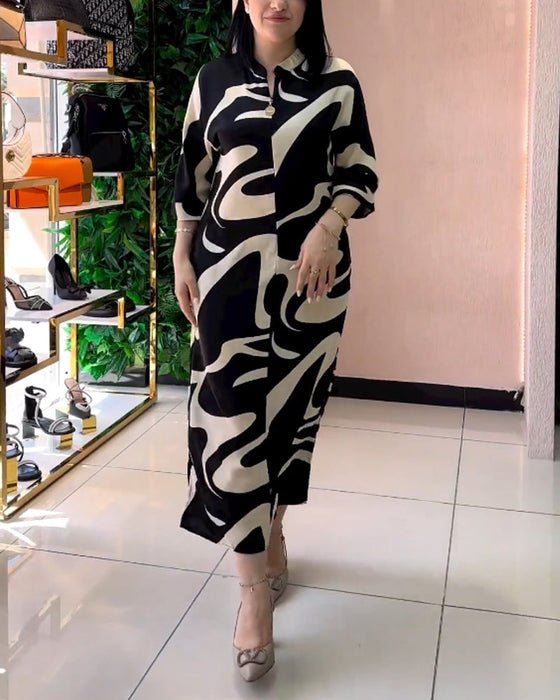 Sukienki w kontrastowych kolorach i nadrukach