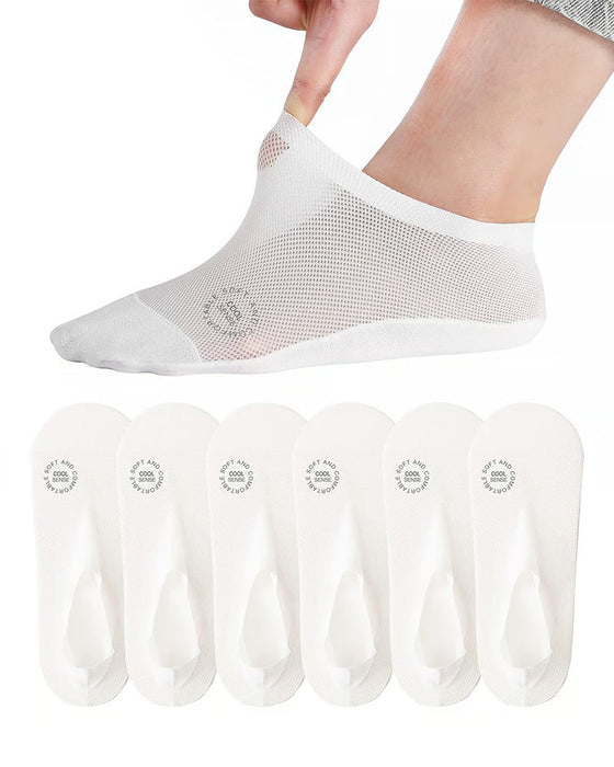 Men's Ice Silk Boat Socks