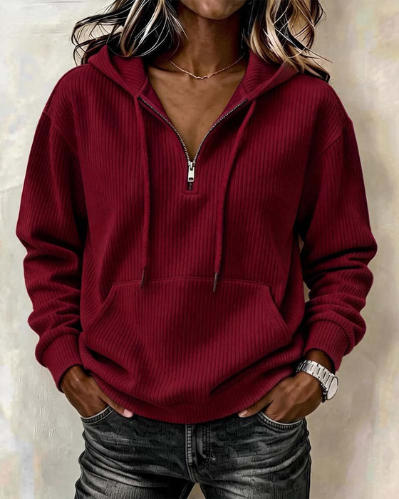 Hoodie Moda Długi Rękaw