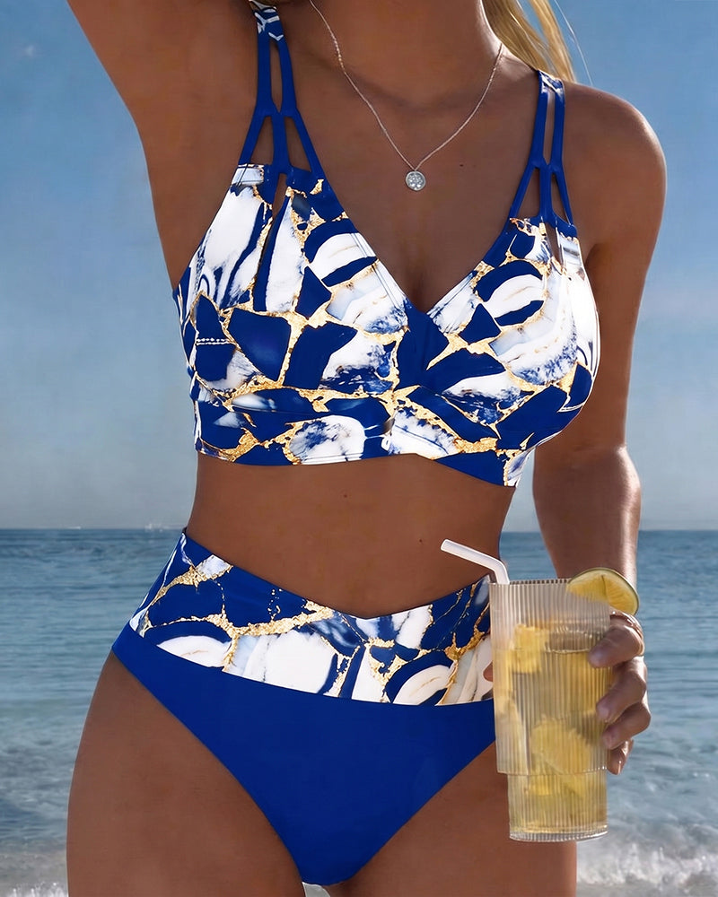 Bikini Pasek Wycięcie Projektantki
