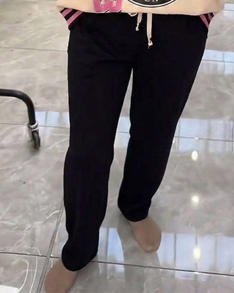 Komplet Wygodny Kolor Blok Sport