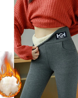 Legginsy z pluszową podszewką