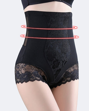 Majtki z wysokim stanem modelujące brzuch i biodra