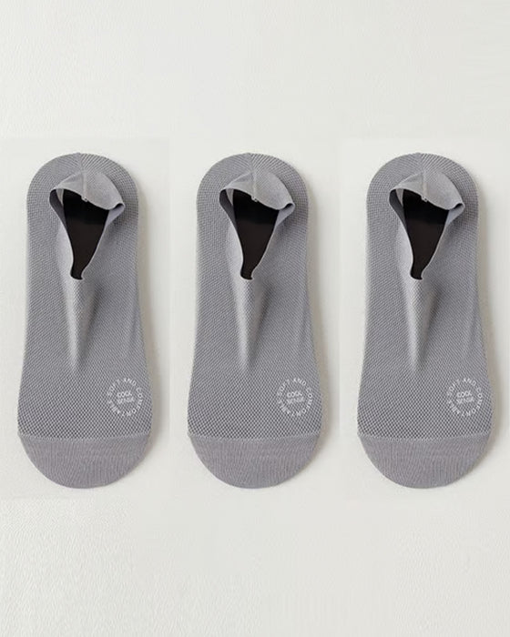 Men's Ice Silk Boat Socks