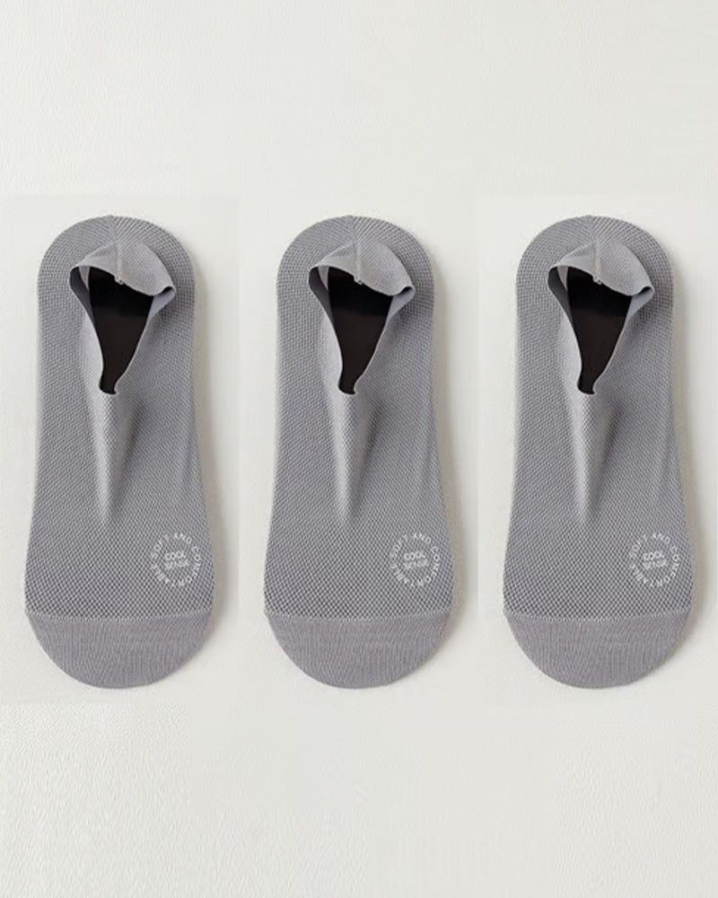 Men's Ice Silk Boat Socks