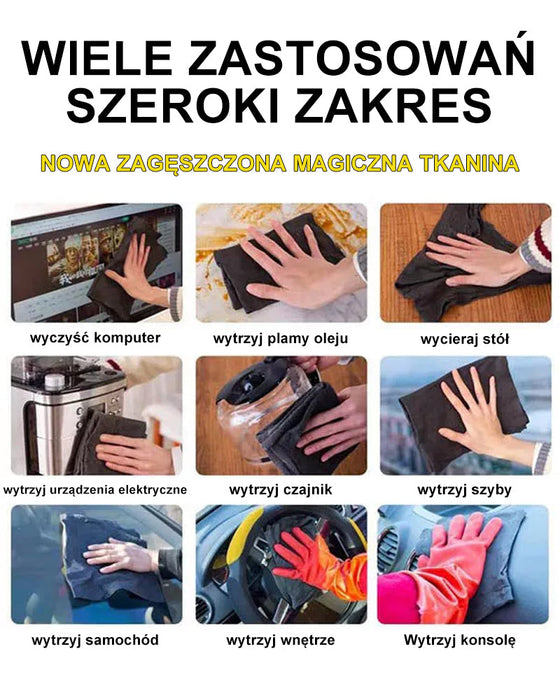 Pogrubiona magiczna ściereczka do czyszczenia