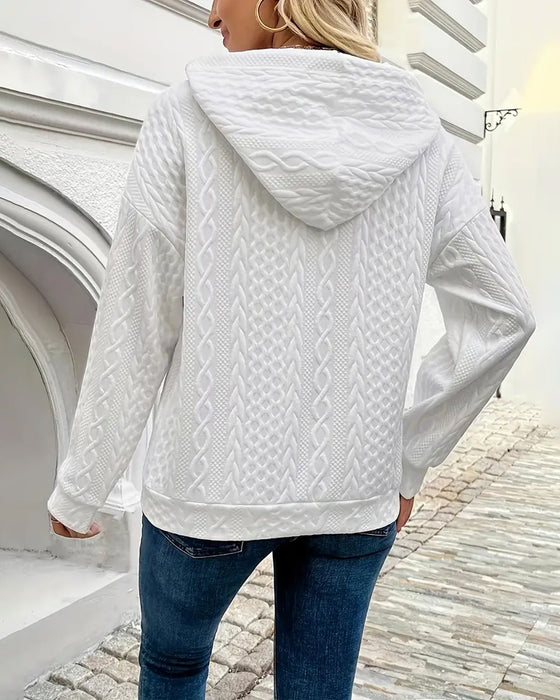 Bluza Z Kapturem I Sznurkiem