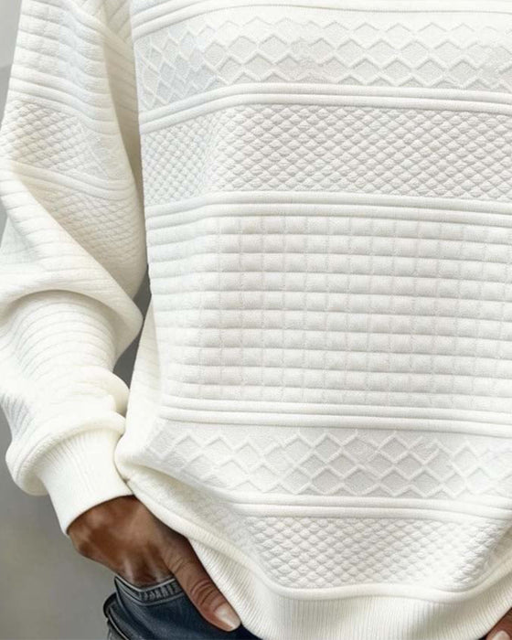 Bluza Twist Okrągły Dekolt