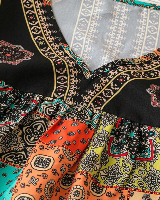 Płaskowkowe T-shirt z Drukiem Vintage