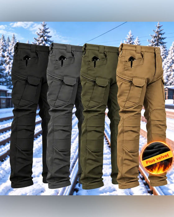 Spodnie Outdoor Gładki Cargo