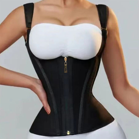 Zapinana na zamek bielizna modelująca piersi