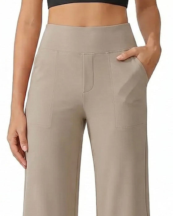 Spodnie Slim Fit Swobodne Uniwersalne Kieszeń
