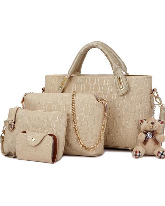 Czteroczęściowy zestaw torebek