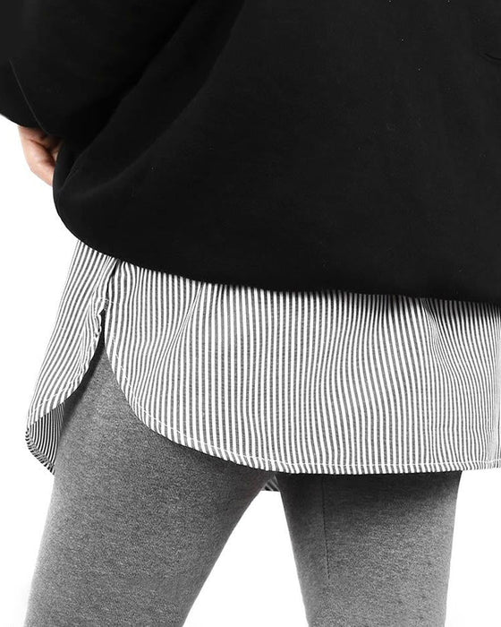 Pas przedłużający w stylu koszuli