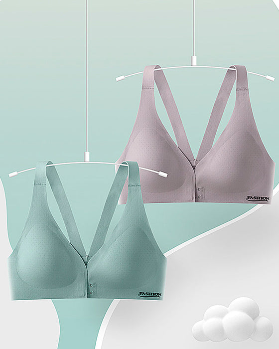 Biustonosz z zapięciem z przodu