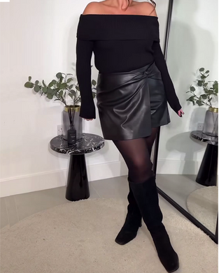 Szorty modne nieregularne jednolity kolor